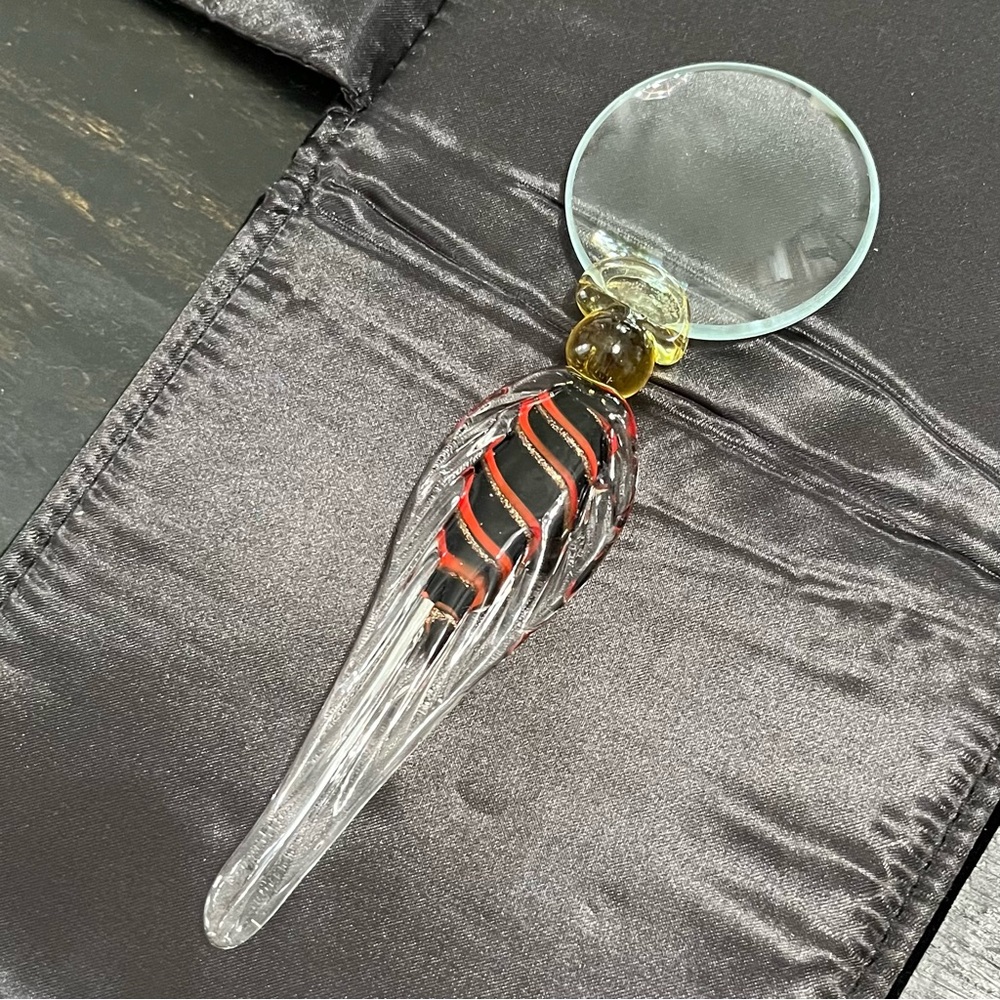 Murano Glass Magnifier Va Bene Intricately Designed w/o Box  Excellent Condition